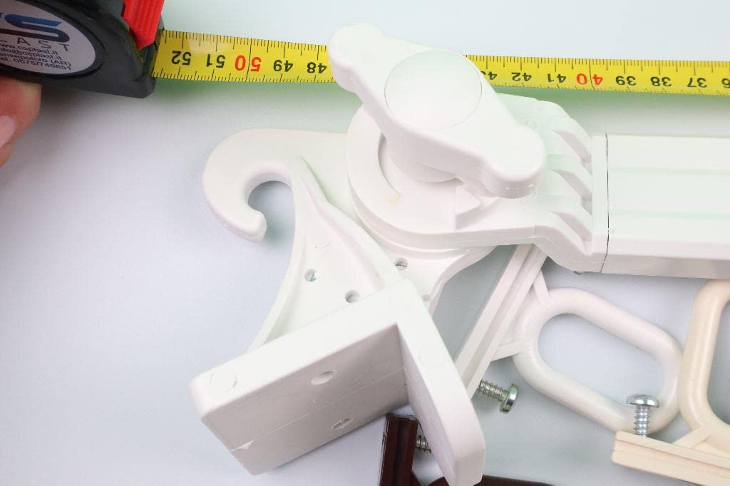 Braccetto Nylon BIANCO per tenda da sole a caduta cm.50 con anima acciaio ABS