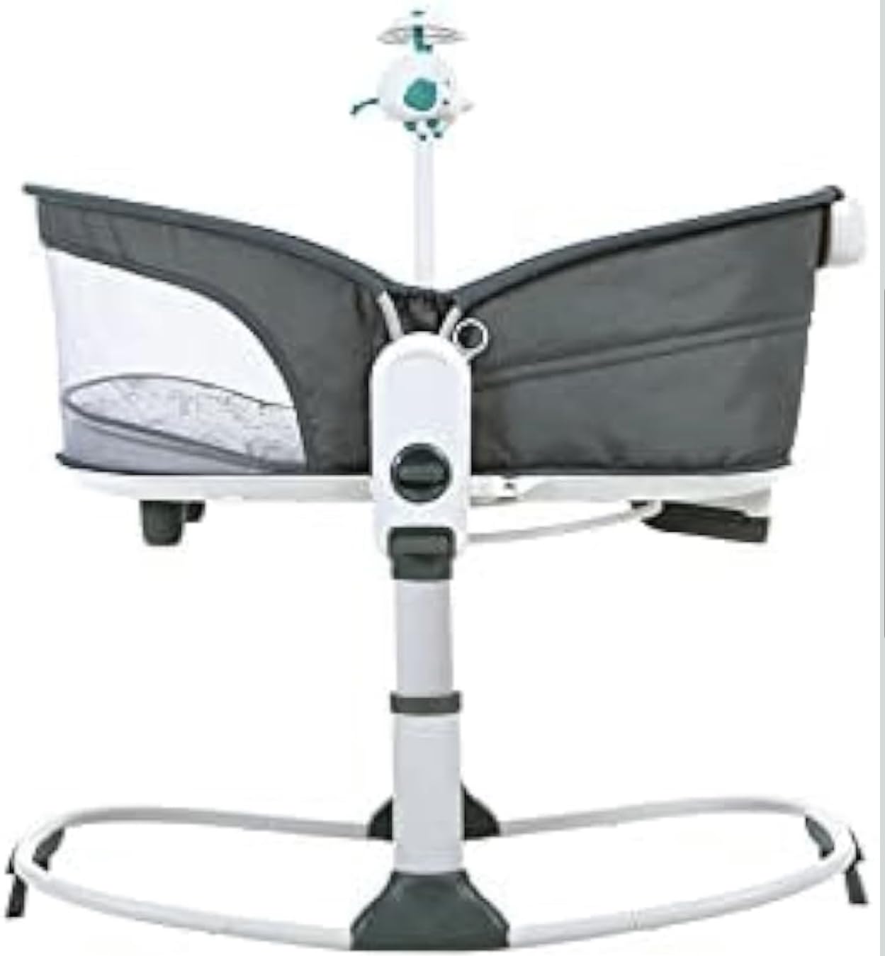 richtots Premium Mastela 6 in 1 Multi-Function Bassinet with 3 Point Harness and 3 Height Adjustment Removable Music and Vibration Unit 2