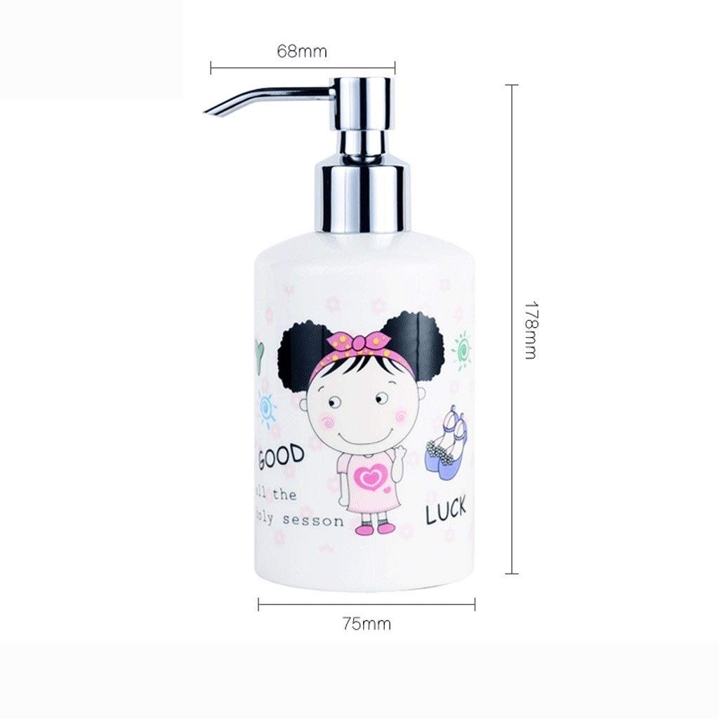 dispenser sapone/Dosatori per sapone liquido Ceramica Bottiglia Hand Sanitizer, creativo Bone China, Shower Gel bottiglia, hotel Salone di bellezza lozione, bottiglia Erogatore del Sapone/Dispenser di