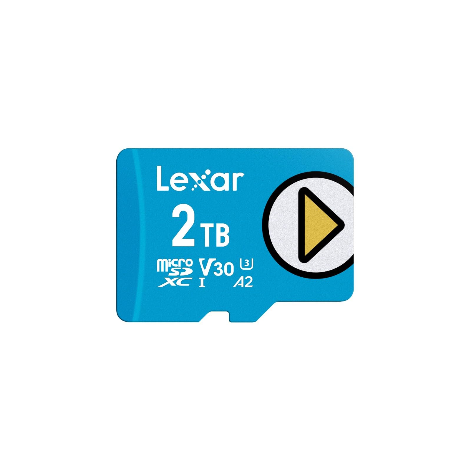 Lexar Tarjeta Micro SD de 2TB, Tarjeta microSDXC UHS-I, Lectura de hasta 160MB/s, Clase 10, U3, V30, A2, Video 4K, para Switch, Dispositivos de Juegos portátiles, Smartphones