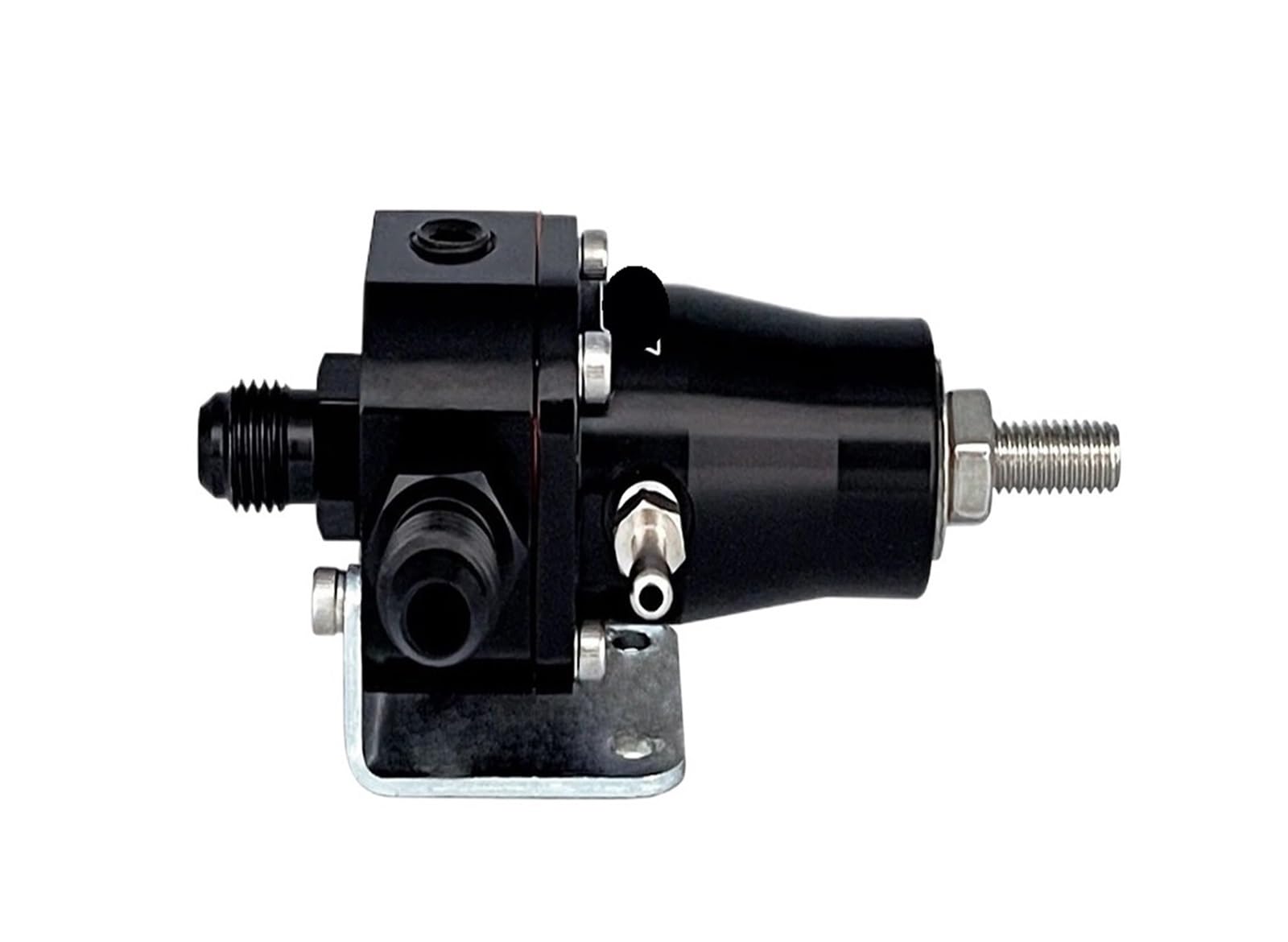 Vmvud One Color Adjustable 30-70 Psi Efi Fuel Pressure Regulator Kit W/Oil Gauge An6 Fittings