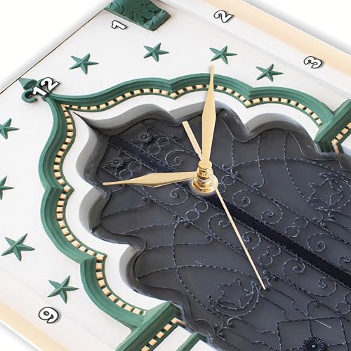Reloj de pared analógico 15 x 15 pulgadas 3dRose miniatura 3