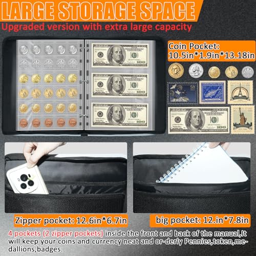 Porta álbum para colecciones de monedas miniatura 2
