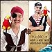 Funtery 2 Pcs Halloween Pirate Parrot on Shoulder Prop Halloween Stuffed Pirate Costume Accessories Party Favors Gifts Toys for Girls Boys