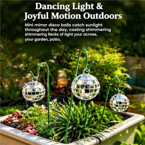 Piquets jardin boule disco : résolvez le manque d'éclat de vos massifs - 3