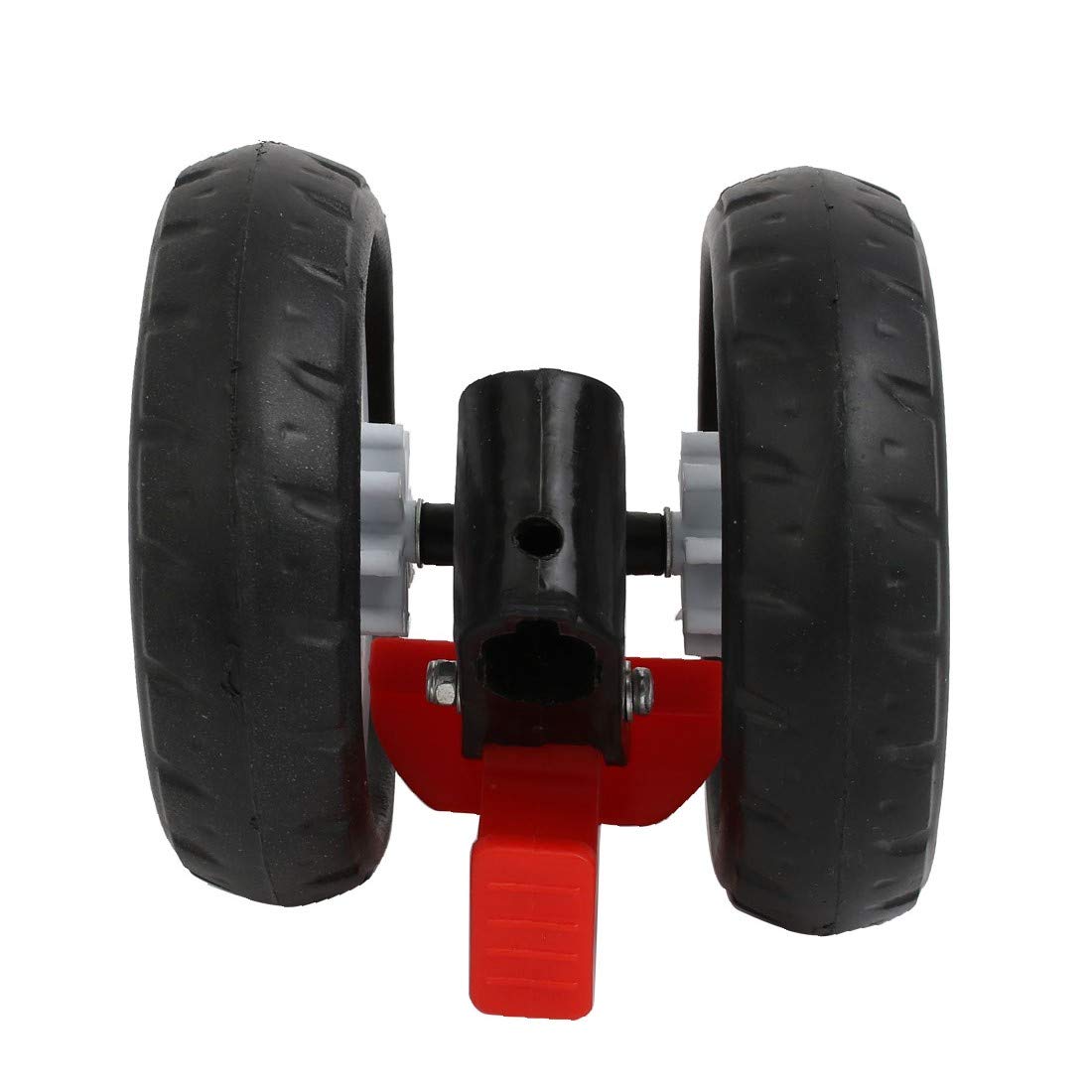 New Lon0167 125mm En vedette Diamètre Frein efficacité fiable Arrière en plastique Poussette Poulie roue 30mm x 16mm Tube(id:d38 f0 f6 52b)