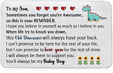 Wallet Insert Card Birthday Greeting Cards Daughter Inspirational Graduation Gift Personalized Encouragement Engraved Pocket Card Go to University Love Reminder Christmas Keepsake Sunflower Present