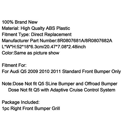 Artudatech griglia anteriore per auto, Lato destro...