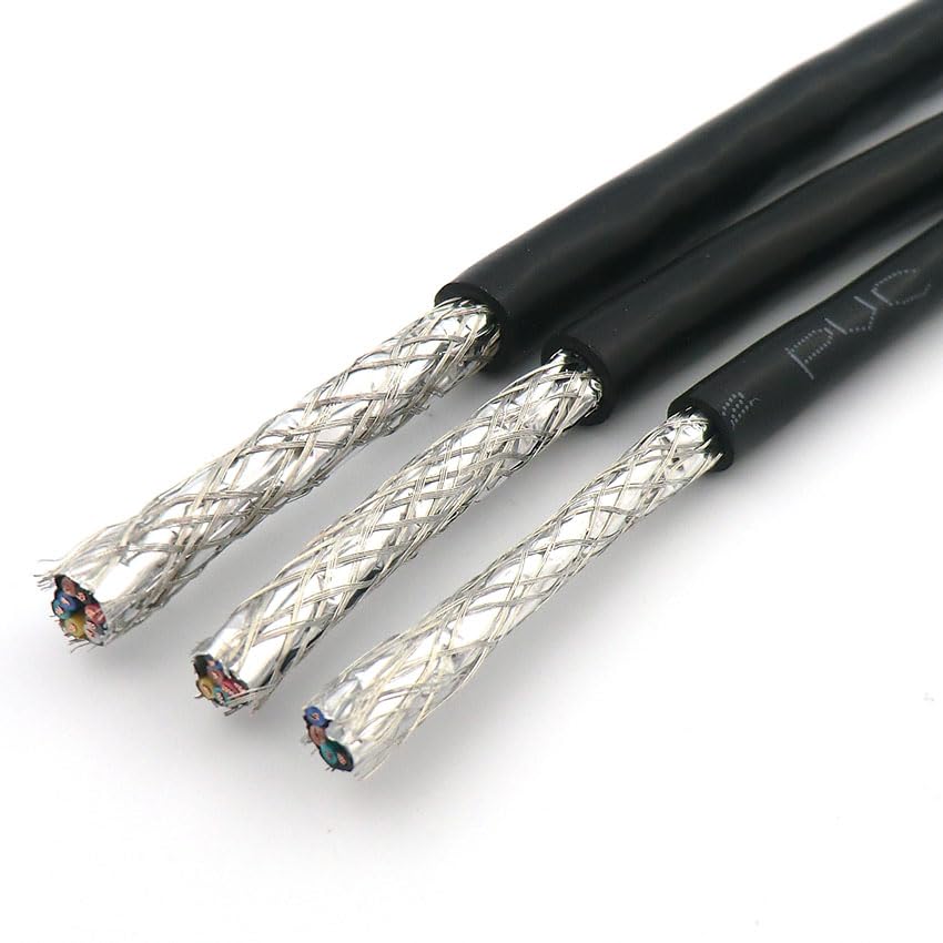 Cavo a doppino intrecciato schermato in rame privo di ossigeno | Automazione della strumentazione audio di comunicazione 4/6/8 Core 0,75 mm2(8 core 0.75mm2)