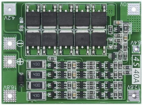 Allianztec 4S 40A 14.8V 16.8V 18650 Charger Li-ion Lithium Battery Protection Board PCB BMS Lipo Cell Module with Balance Function for Drill Motor (B09JW89SQ2) Amazon Price History, Amazon Price Tracker
