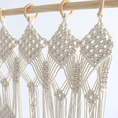 Séparateur de pièce en macramé pour structurer un espace sans cloisonner - 4