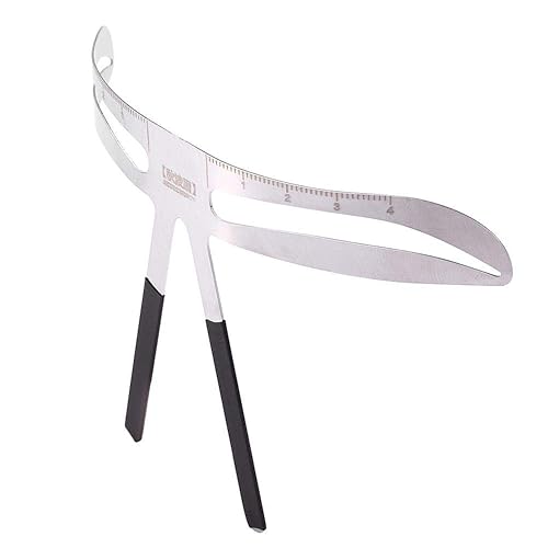 Miniatura 2 de Plantilla de cejas, 4 Tipos de Plantilla de Cejas Permanente Ceja Wooler Medida de la Ceja Regla de Extensión de Equilibrio de la Forma de la Ceja