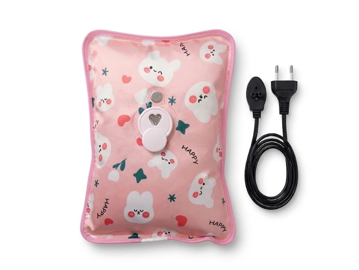 Electric Hot Water Bag for Pain Relief | Gel Heating Pad with Fast Charging | Heat Pad for Back, Neck, Shoulder & Menstrual Pain | Reusable Warm Bag for Men & Women | Multicolour-image-22