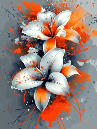 Usine Peinture Diamant Kit Contre le Stress Broderie Diamant Kit Complet Fleur 5D Adulte 80x110cm