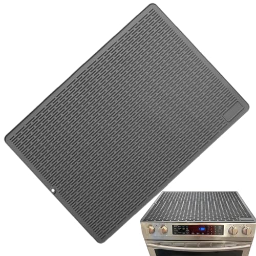 Estera de cocina de inducción, protector de placa de inducción | Alfombrilla protectora de encimera de vidrio de silicona - Alfombrilla protectora para suministros de cocina para evitar