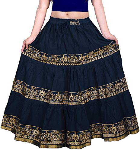 Women Long Traditional Ethnic Skirt