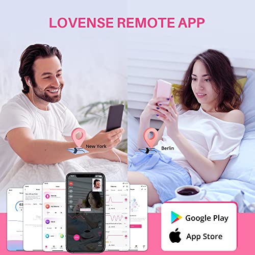 LOVENSE Nora Rabbit Vibratoren Vrouw met Afstandsbediening App, Oplaadbaar en Waterdicht met Smartphone Draadloze Bluetooth-besturing - Afbeelding 4