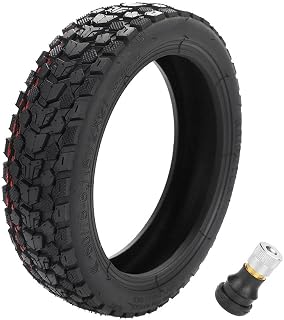 8.5 Inch Vacuum Tire,HUIOP 8.5 Inch Tubeless Tire 50/75-6.1(8 1/2x2) Off-Road Vacuum Tire Electric Scooter Explosion-Proof Anti-Slip Tire with Nozzle