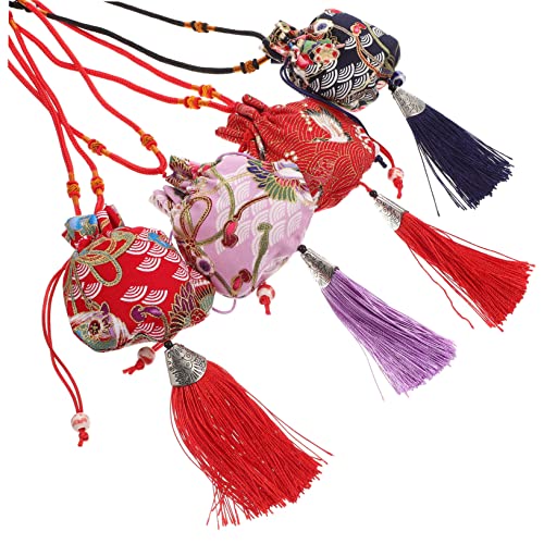 OUNONA �z���В��o�b�O �|���G�X�e���f�� �􂦂���[�|�[�` �����ȋВ��� ���ړI���[ �������݂艺������ �L�����f�B�[�X�i�b�N���� �ԗp�f�I�h�����g �T�V�F ���� 4�Z�b�g