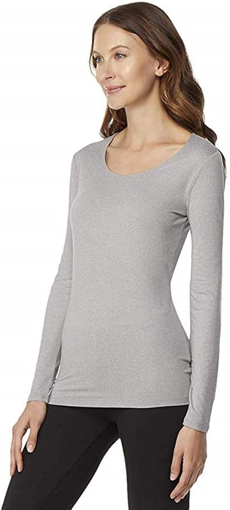 32Degrees Women's Heat Scoop Neck Thermal Top at  Women’s Clothing store