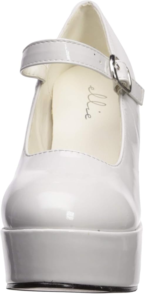 Amazon.com | Women's White Patent Mary Jane Shoes | Pumps