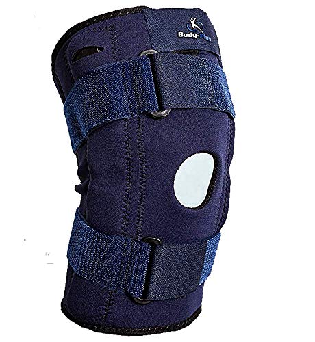 Body-Plus Direct Kniebandage, mit Scharnieren, Größe L