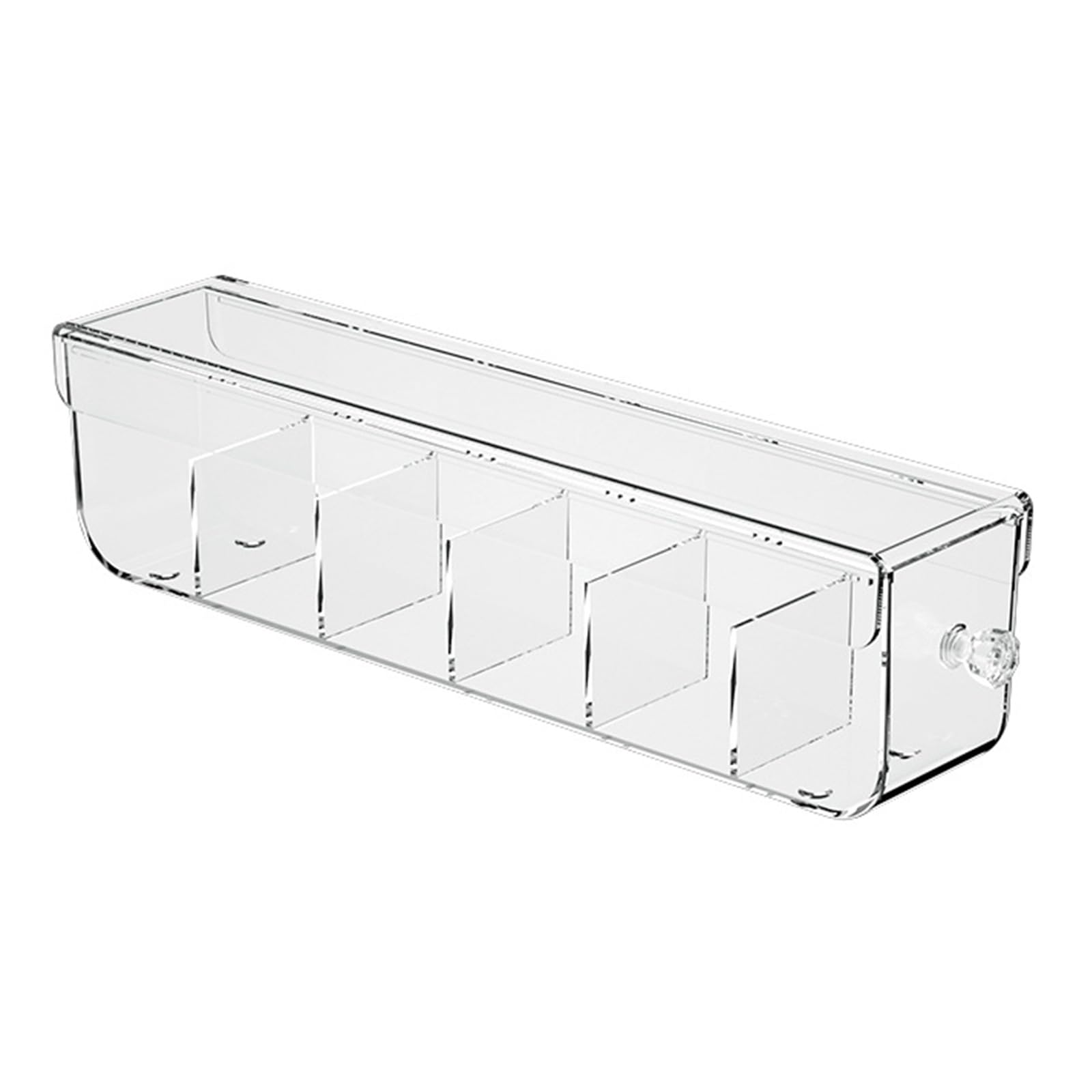 carotoe Fashionable Space Saving Undergarment Storage Box with Clear Designs and Customizable Compartments Daily Use Items Storage Container