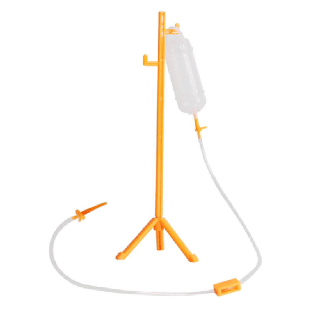 NF&E Simulation Plastic Infusion Bottle Children Pretend Doctor Role Play Tool Accessory Learning Resources