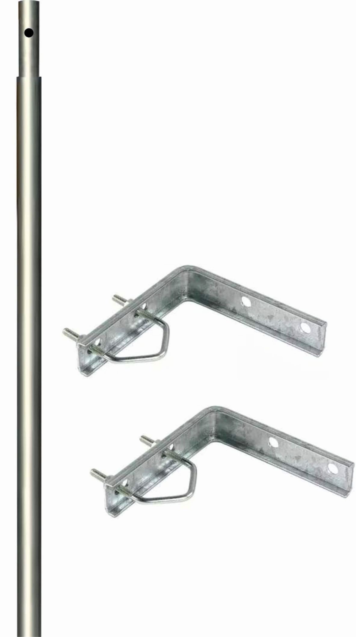 TELEVES Kit de Antena 2 GARRASDE Pared + MASTIL 1.2M