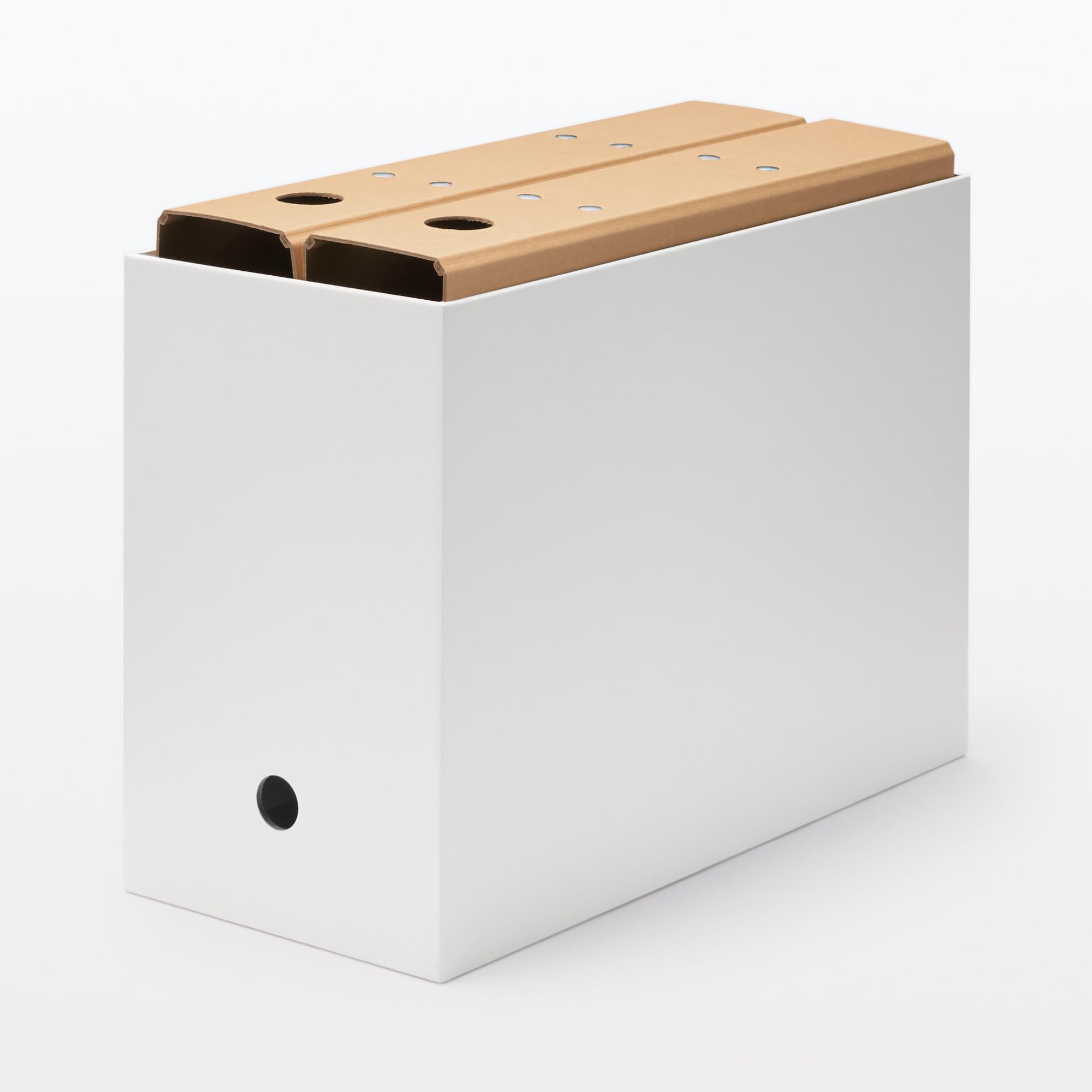 Amazon | 無印良品 硬質紙ファイルボックス スタンダードタイプ
