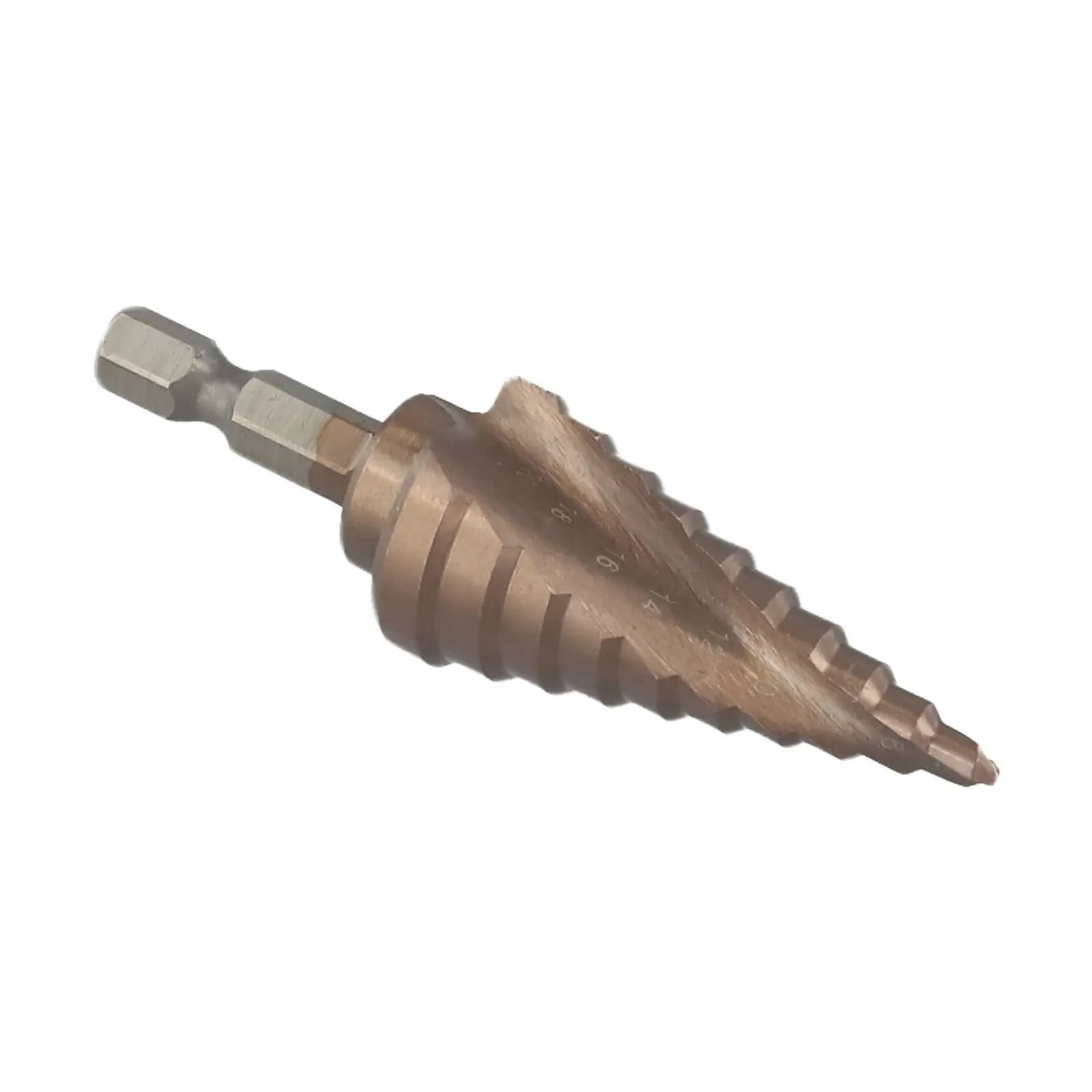 1PC M35 5% Punta Da Trapano 3-12/4-22/6-24mm HSS-CO Manico Esagonale Cono Punta Da Trapano In Metallo Adatto Trapano A Pistola(6-24mm)