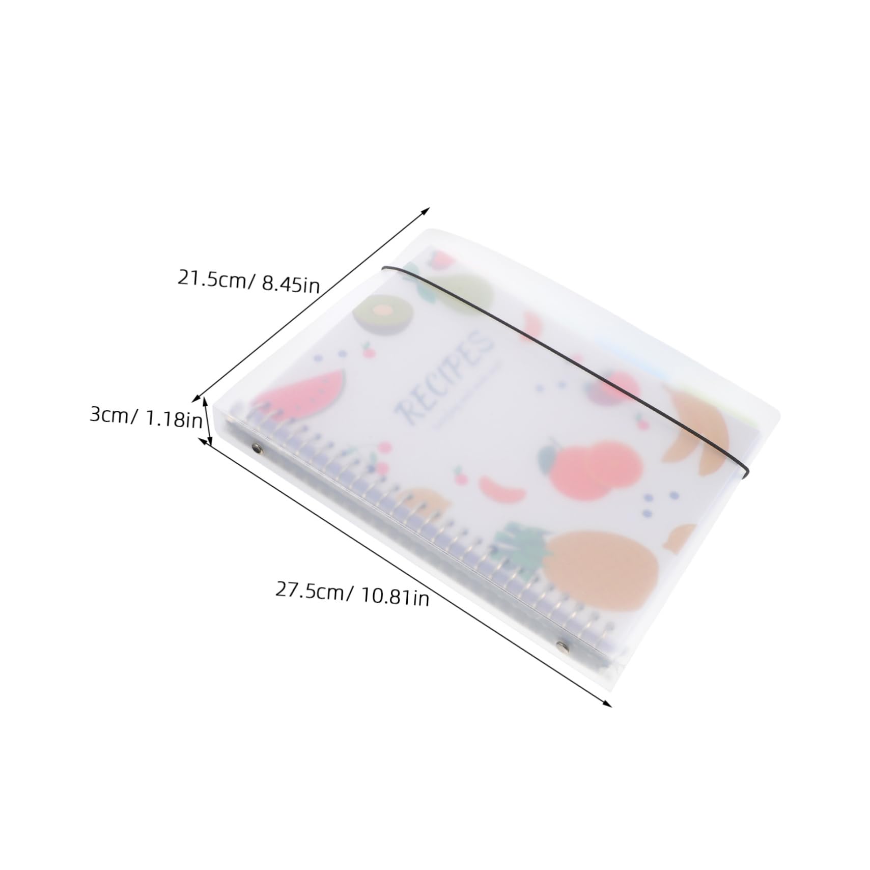 Carnet de Planification de Recettes, pour Ecrire Recette Cuisine Livre
