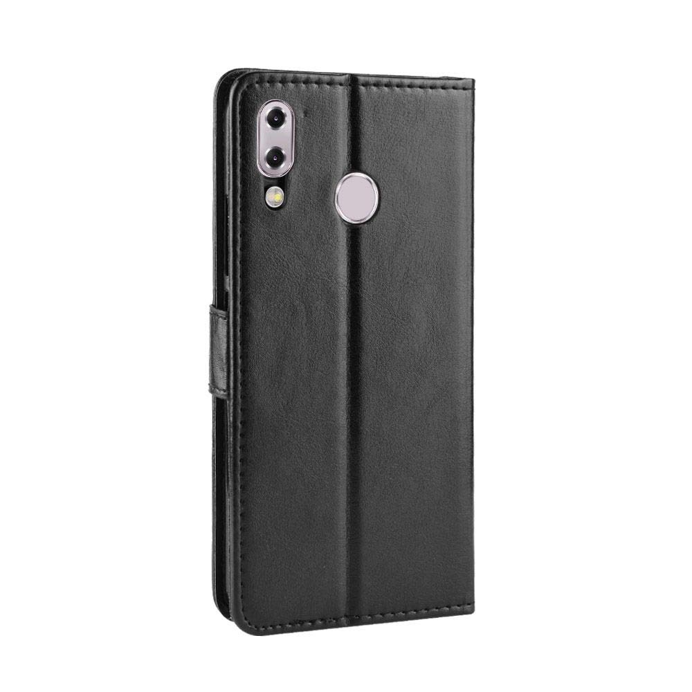 Shantie Asus Zenfone 5z ZS620KL - Custodia a portafoglio in pelle