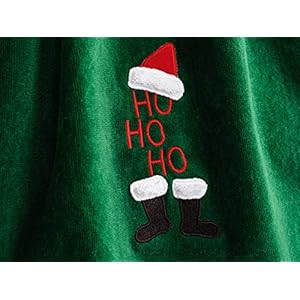   American-Soft-Linen-Christmas-Bath-Towels-Bathroom-Set-2-Packed-Embroidered-Decorative-100-Turkish-Cotton-Hand-Bath-Towels-Dish-Towels-for-Decor-Xmas-Merry-Hoho