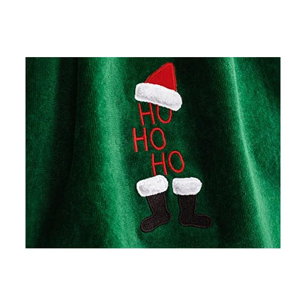   American-Soft-Linen-Christmas-Bath-Towels-Bathroom-Set-2-Packed-Embroidered-Decorative-100-Turkish-Cotton-Hand-Bath-Towels-Dish-Towels-for-Decor-Xmas-Merry-Hoho