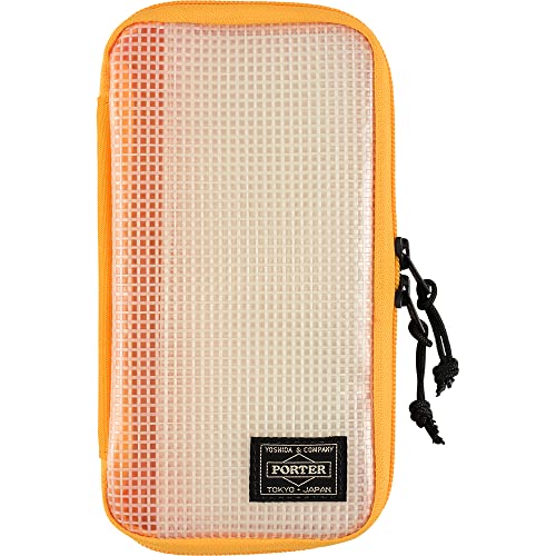 M*i様 【美品】PORTER ポーター 手帳カバー ブラック オレンジ色