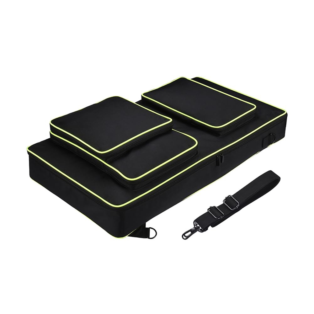 Meijunter Controller DJ Custodia Compatibile con Pioneer DJ DDJ-FLX10/DDJ-1000/DDJ-1000SRT/AlphaTheta DDJ-GRV6 Borsa di Stoccaggio per Controller DJ Portatile con Tracolla