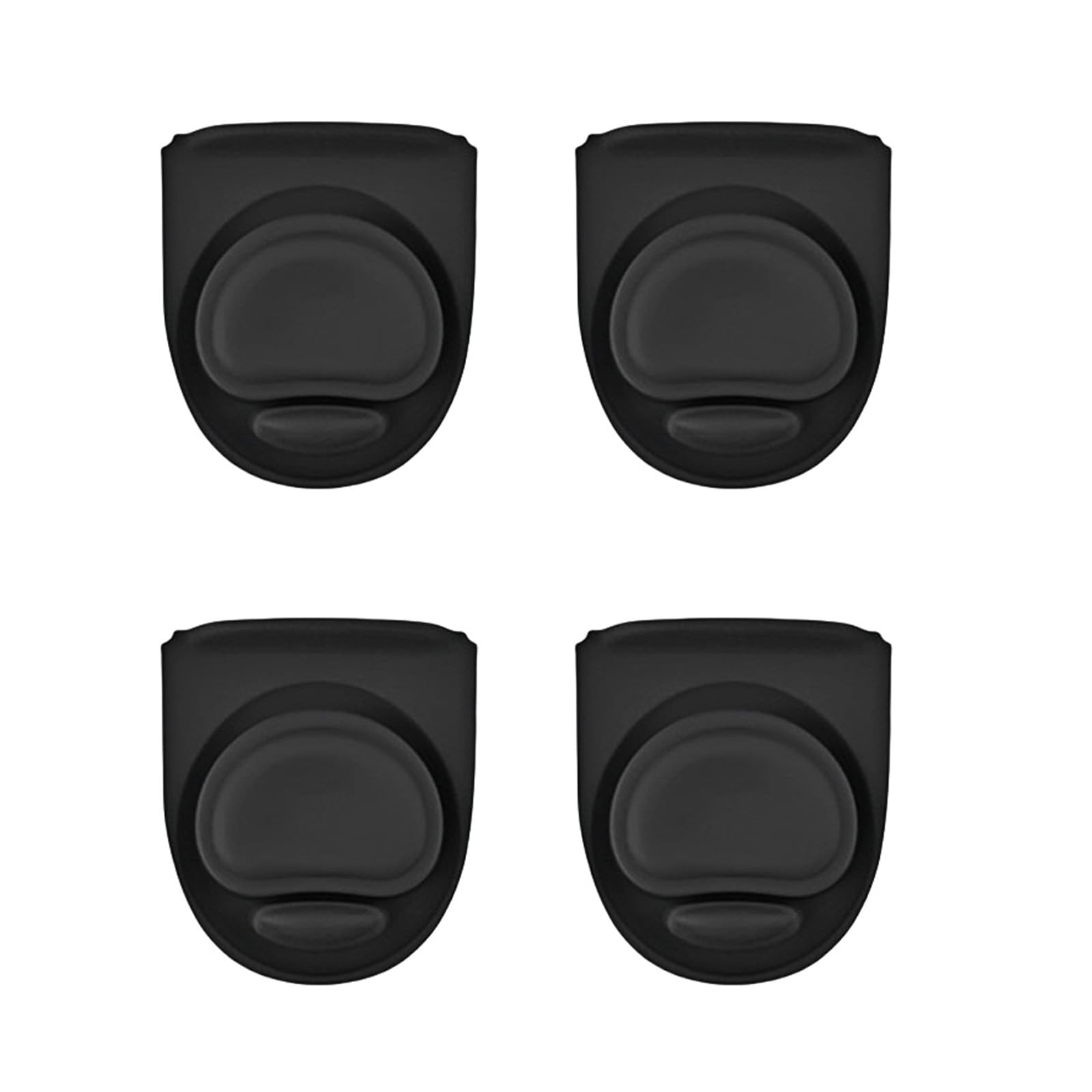 Yrohgkpn Black 4Pcs Silicone Replacement Plug Stoppers Water Bottles Top Lid Gasket For 20-40Oz Water Cup Accessories Leakproof Caps Mouth Plug Gasket