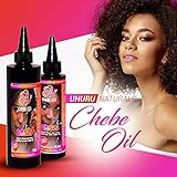 Uhuru Naturals Chebe Oil – African Chebe Serum Treatment w/ Ostrich, Olive & Essential Oils -...