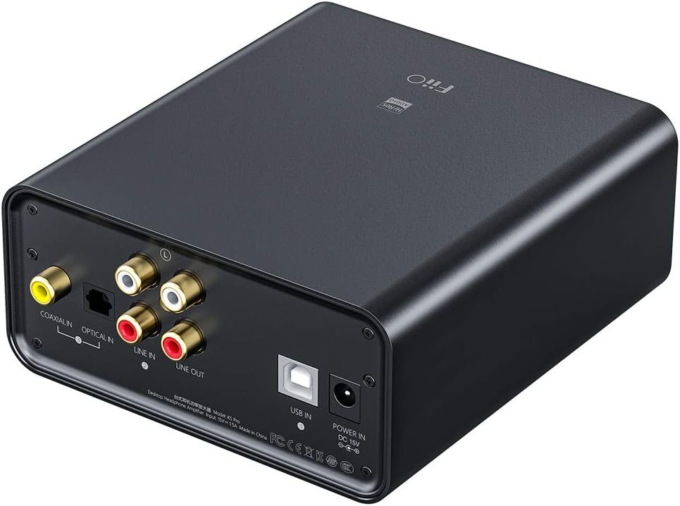 Buу 1 gеt 1 🔥 FiiO K5 Pro Headphone Amps Portable Desktop DAC and Amplifier 768K/32Bit and Native DSD512 for Home/PC 6.35mm Headphone Out/RCA Line-Out/Coaxial/Optical Inputs