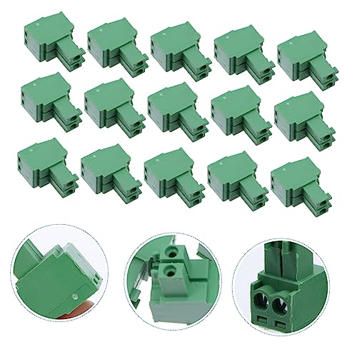 Connecteurs de bloc de jonction PCB Amosfun 50 pièces par 2 à vis - 3