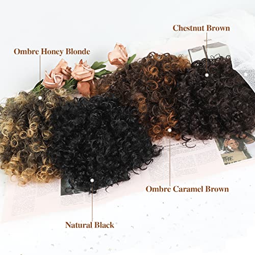 Dorojj Curly Drawstring Ponytail Extension For Black Women Curly Ponytail Extension Drawstring Ponytail Curly Hair Extensions Ponytail Extensions For Women Drawstring Ponytail Curly Extension thumb #6