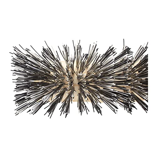 ProDec 13 Inch Synthetic Fibre Scavenger Broom Head for Heavy Duty Outdoor Sweeping, Brown - Image 4