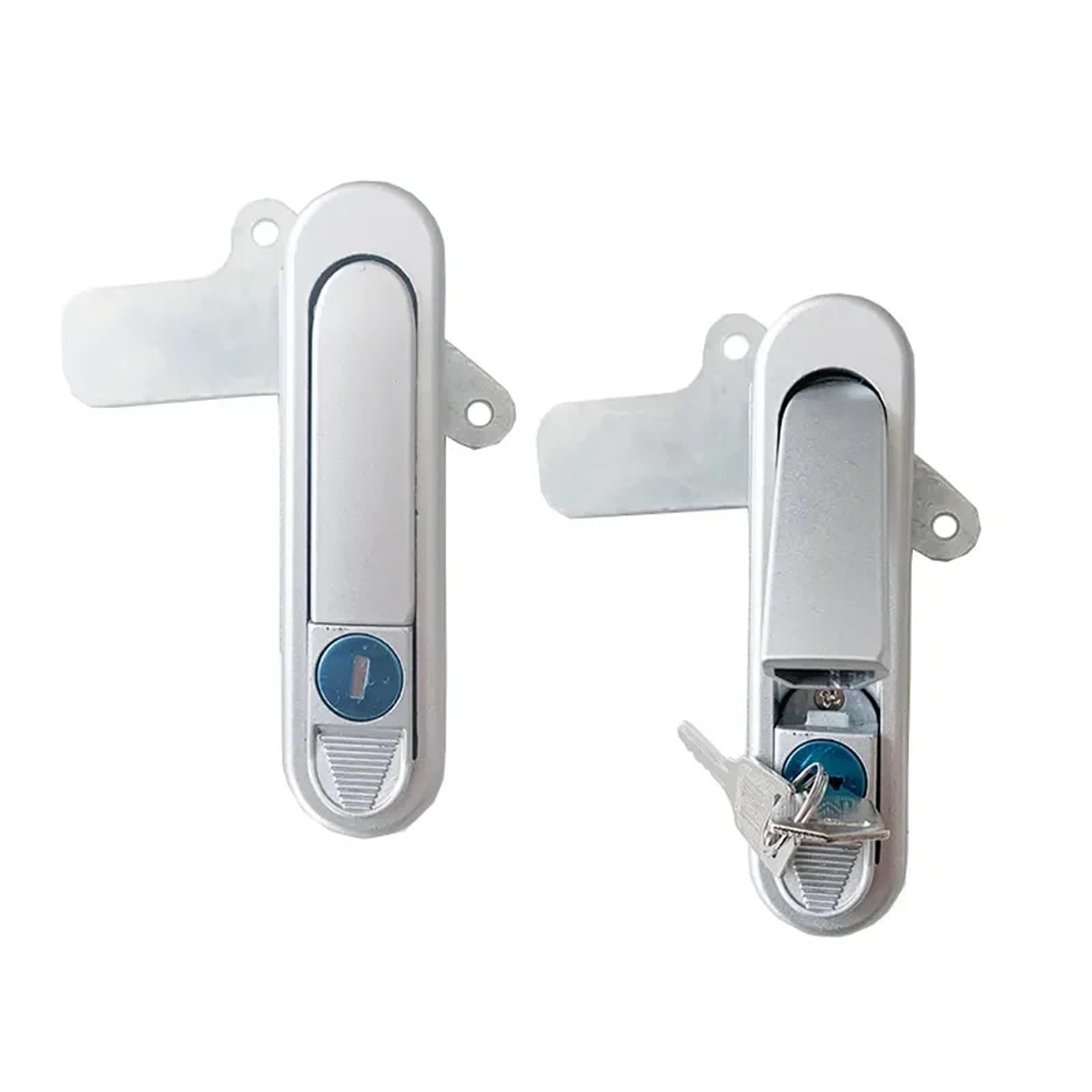 1 Set Flugzeug Schloss AB302 Zink-legierung Elektrische Box Schrank Tür Bounce Lock Mit Schlüssel Griff Schloss Möbel Küche Schrank schloss