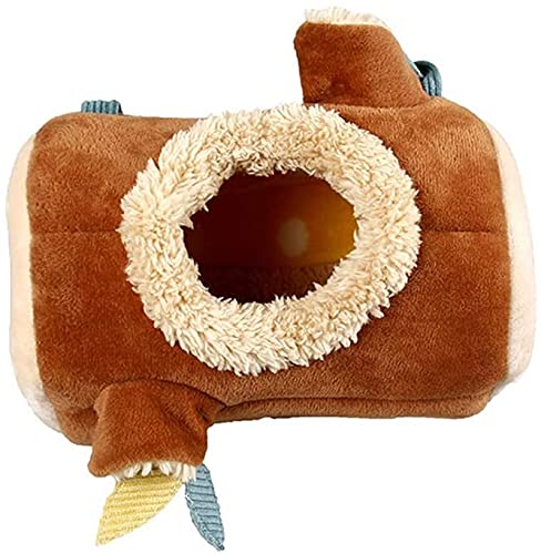 Nid Oiseau Cage Perruche Nid Canaris Chinchilla hamac Oiseau Sucre Planeur lit Suspendu Cage nid Petit Animal de Compagnie Chaud Mignon Coton souche Forme Hamster Sac de Couchage 811