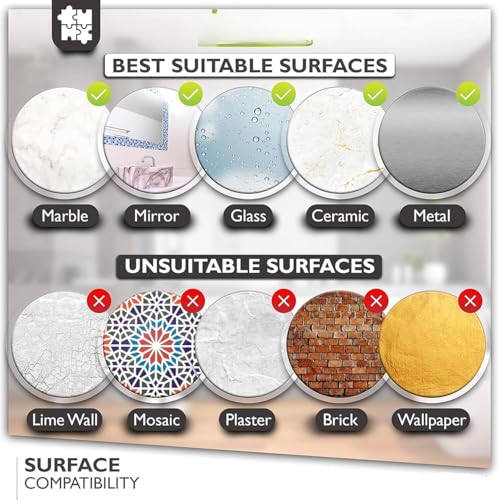Image of Stickable Soap Stand Pack of 2 | Wall Adhesive Dish | Drill free wall mounted bathroom organizer. Plastic washbasin soap holder set. Ideal compact storage for sinks and showers.