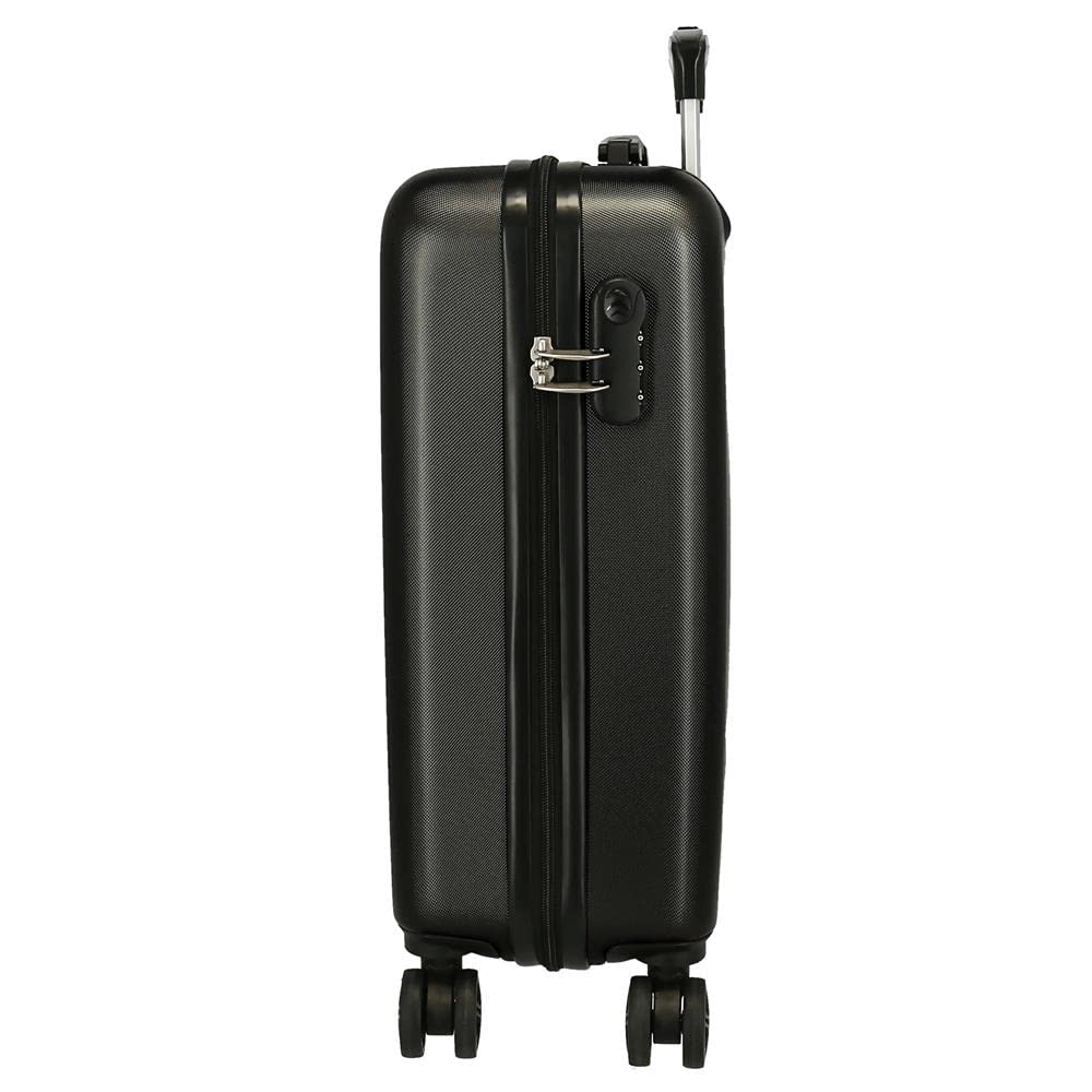 Disney My Pretty Bow Valigia da cabina nera 38 x 55 x 20 cm rigida ABS chiusura a combinazione laterale 34L 2,66 kg 4 ruote doppie bagaglio a mano