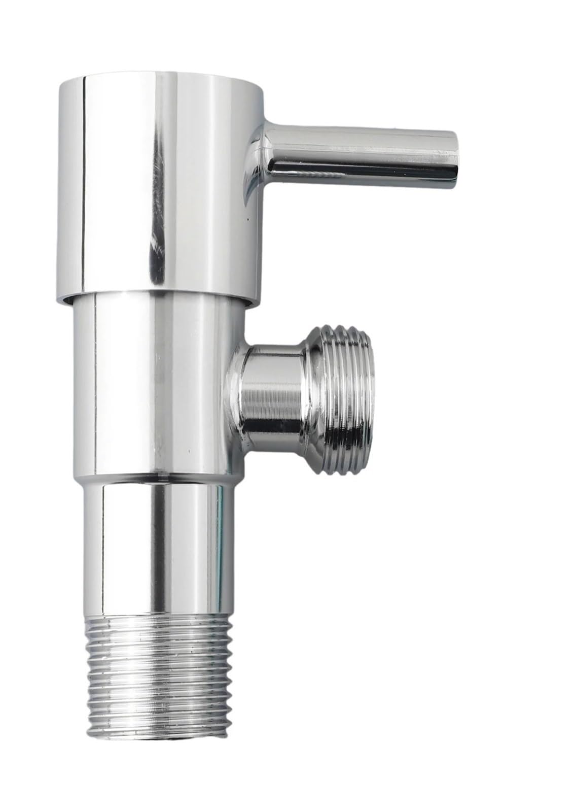 Yilwpv One Color 2 Pcs Faucet Angle Valve 304 Stainless Steel Valves Inlet Water Stop Applicable Kitchen Bathroom For Bathroom