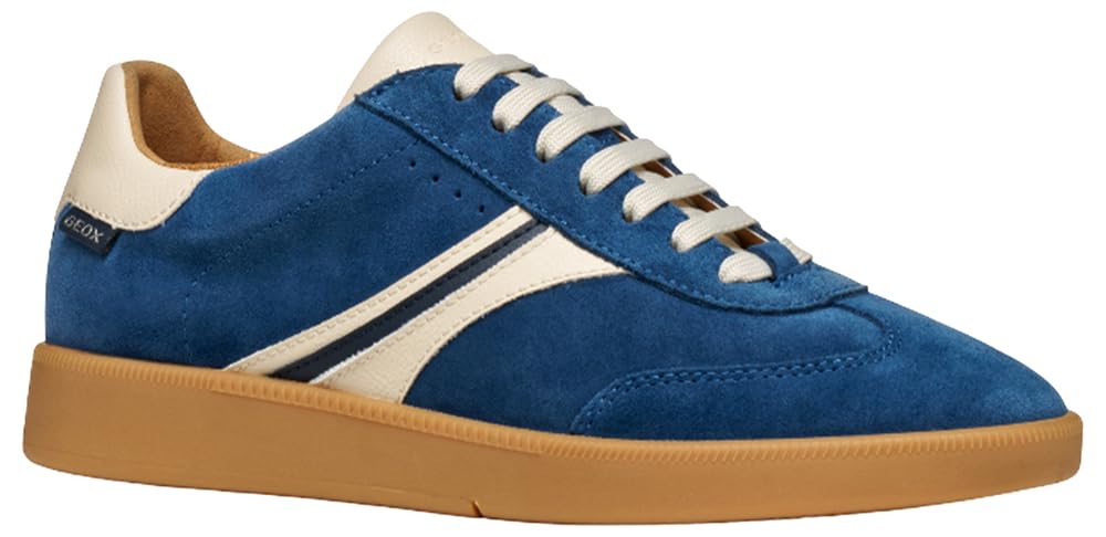 Geox Women's D Meleda Trainers, Blue, 6 UK