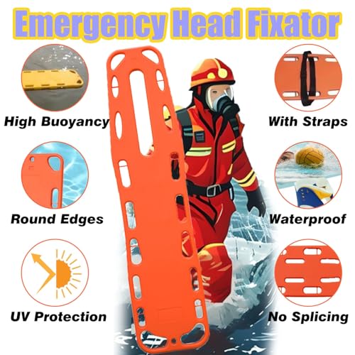 Tablero espinal de emergencia impermeable kit clete para rescates 7